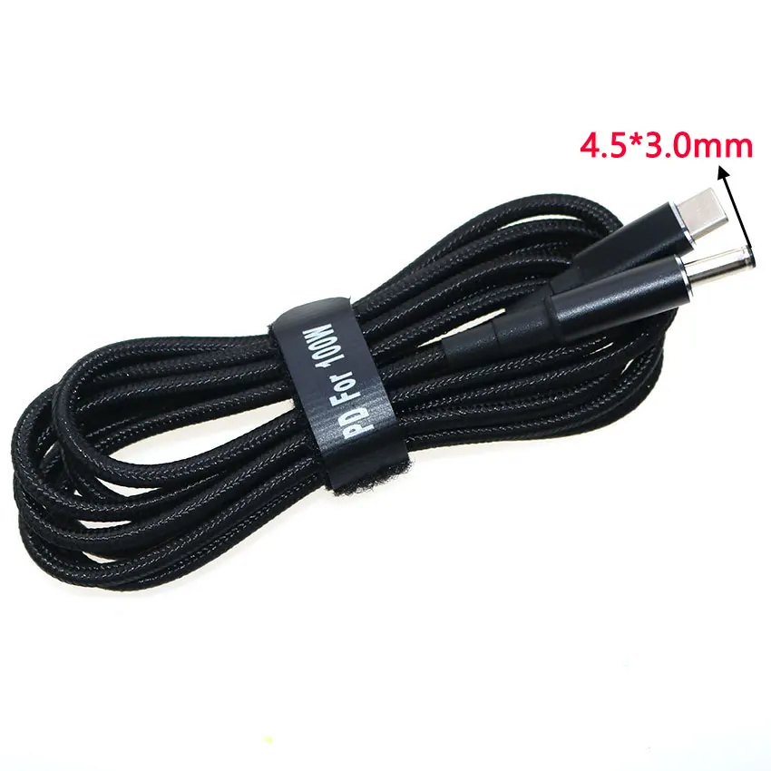 Versatile USB-C to Multi-Size DC Male Plug Converter Charging Cable