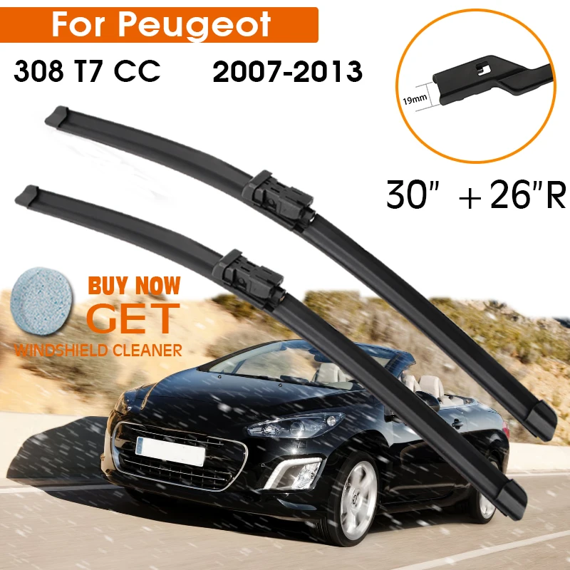 Car Wiper Blade For Peugeot 308 T7 Cc 20072013 Windshield Rubber