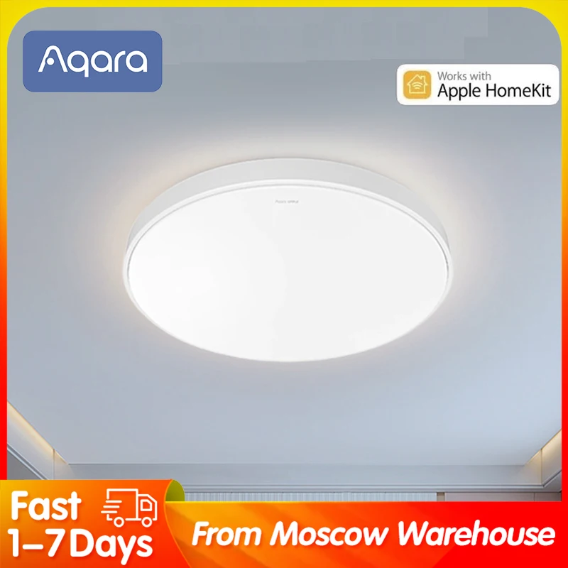 

Aqara Smart Ceiling Light L1 -350 Zigbee 3.0 Color Temperature Bedroom Led Lamp Light Work with Xiaomi Mijia APP Apple Homekit