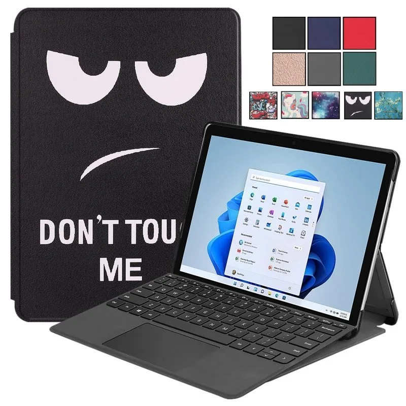 

Чехол для Surface Pro 8, Модный чехол для планшета 13 дюймов с откидной крышкой и подставкой, чехол для Microsoft Surface Pro 8 2021, Жесткий Чехол