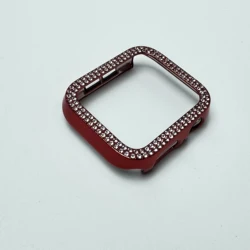 Glamorous Rhinestone Bumper Bling Case for 45mm (Red)
