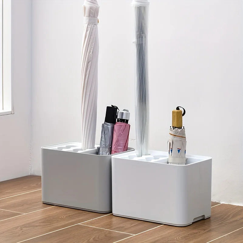 Space Saving Umbrella Stand With Drip Tray, Capable Of Holding 10/15 Umbrellas, Ideal For Storage In The Entrance Corner
