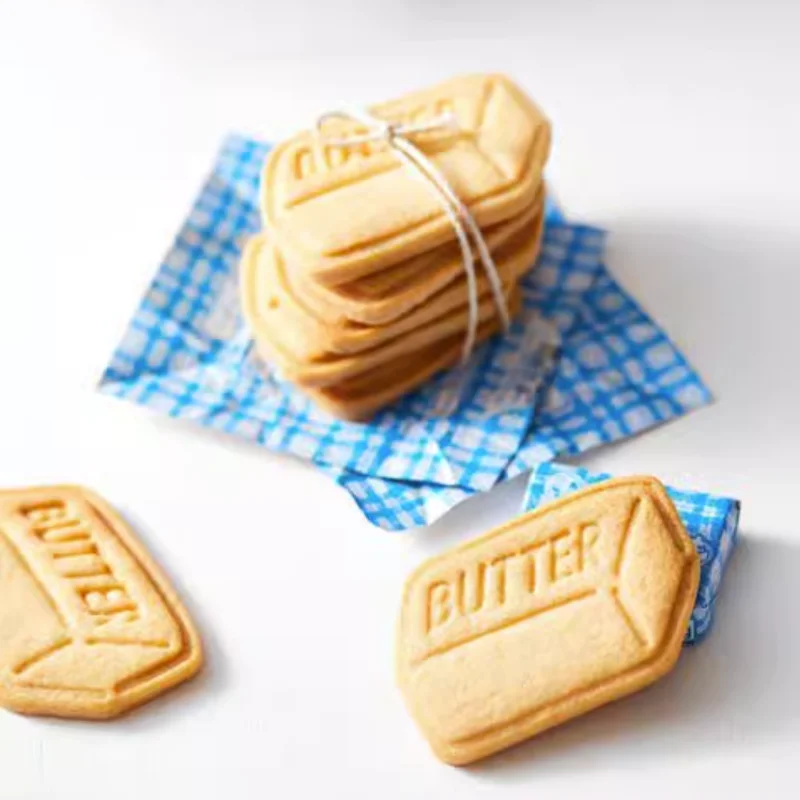 Cookie Cutter Butter Square Brick Shape Cookie Cutter Biscuit Mold Bakeware Baking Food Garde Plastic Biscuit Fondant Cutter Kitchen Tools