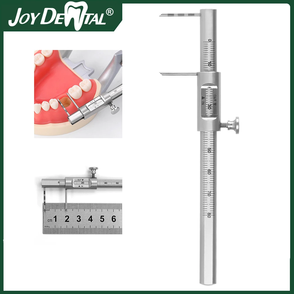 Dental Orthodontic Sliding Caliper Dentistry 080mm Implant Measuring