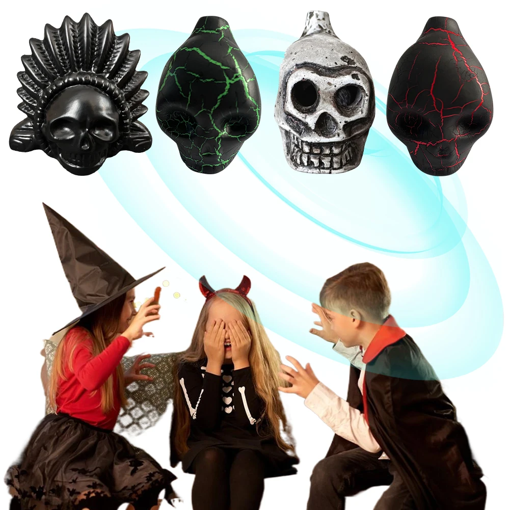 Spooky Aztec Death Whistle Loud Screaming Aztec War Whistle Scream for Halloween