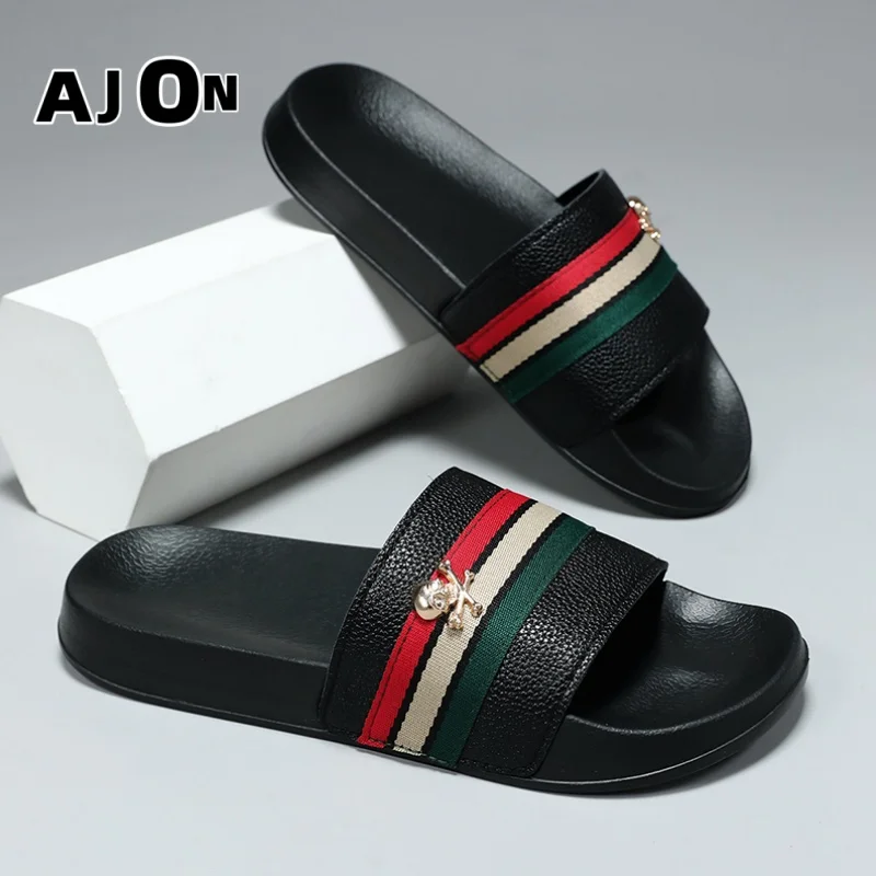 Chaussures d'été pour hommes, pantoufles de sport décontractées, chaussures EVA d'intérieur et d'extérieur, sandales de plage et de jardin antidérapantes pour hommes, taille 39-45