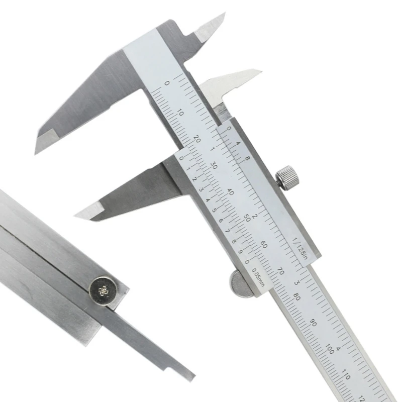 0-150mm 버니어 캘리퍼스 측정 도구 도구 목공 눈금자