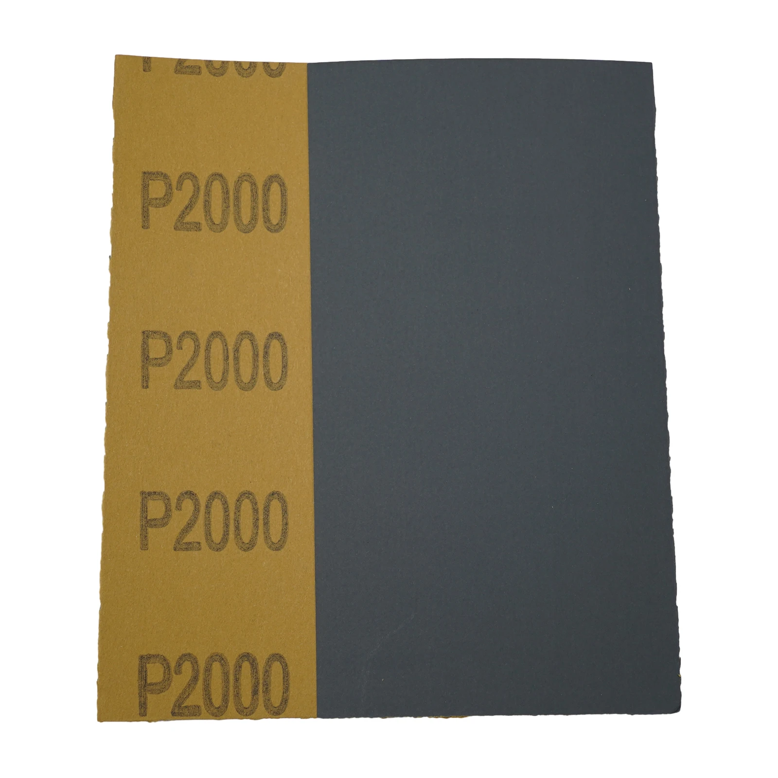 Feuilles de papier abrasif empilées avec indication des grains, lot de 18 pour ponçage humide/sec