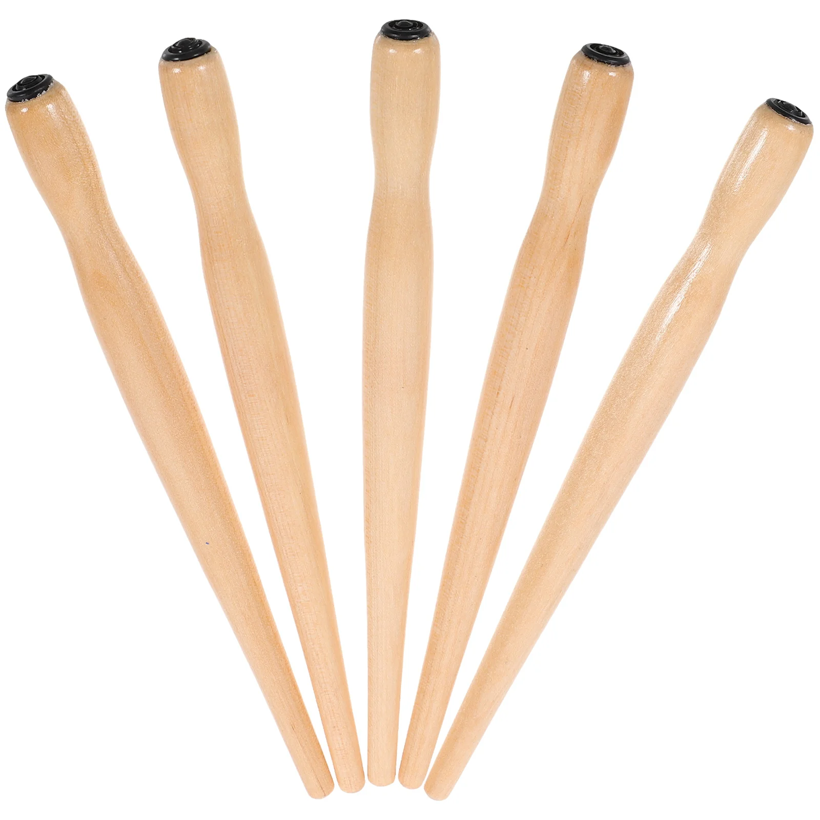 

5Pcs Daily Use Calligraphy Pen Holder Wood Sturdy Dip Pen Holder Calligraphy Holder