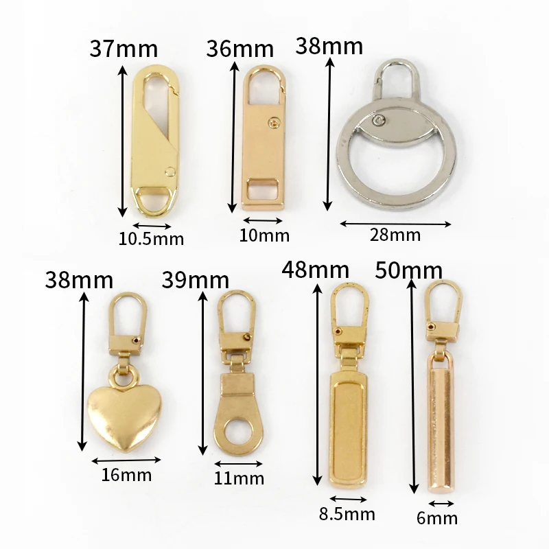 Detachable Metal Zipper Pullers For Zipper Sliders - Temu