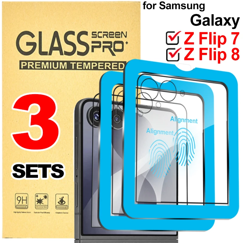 Premium Tempered Glass Screen Protector for Samsung Galaxy Z Flip - Easy Installation & Anti-Scratch Protection