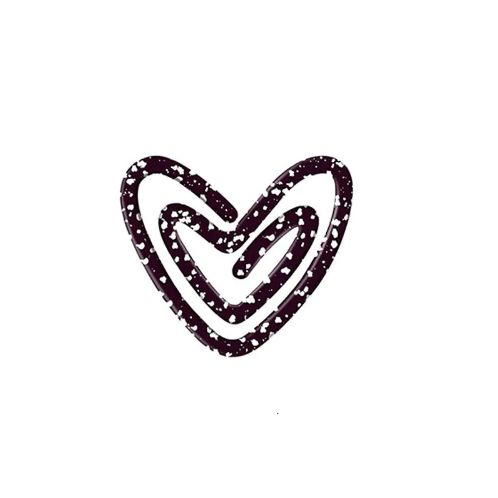 9개 아크릴 염료승화 블랭크 페이퍼 클립, 크리에이티브 대형 열전사 북마크 펜, 사랑 하트 DIY 패턴 페이퍼 클립