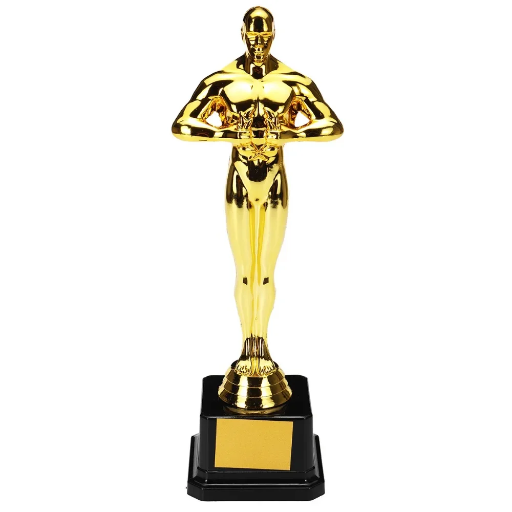 Replica  Trophy Awards 18cm 21cm 26cm Plastic Small Gold Statue Party Celebrations Gifts Gold-Plated Craft Souvenirs