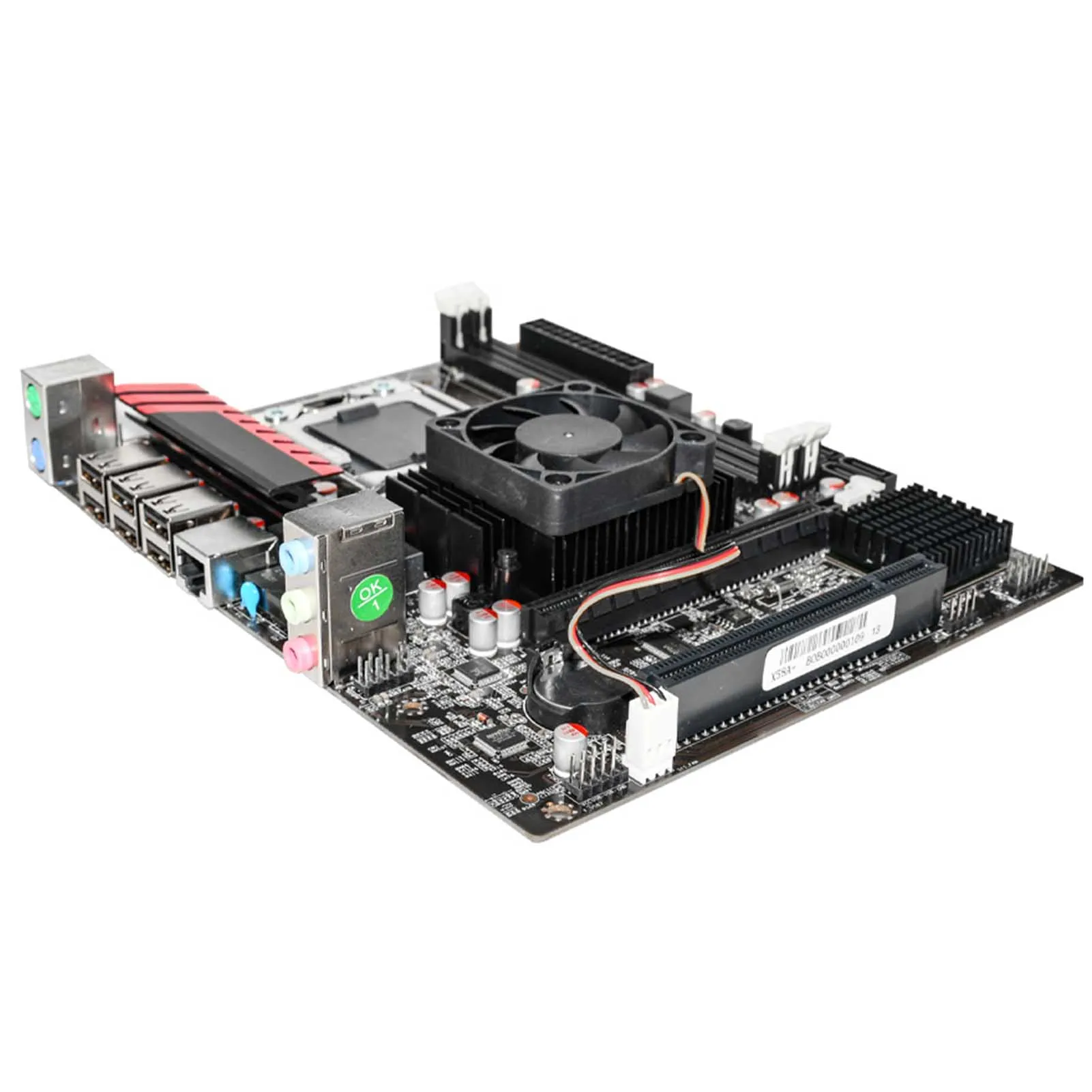 컴퓨터 마더보드 인텔 코어 및 제온 시리즈 서버 프로세서 지지대, LGA1366 CPU, 최대 16G, 100Mbit, USB2.0 SATA 지원