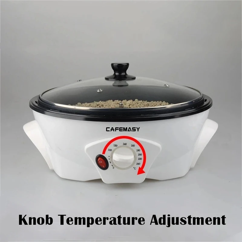 Multi functional coffee baking machine Home popcorn machine Raw beans dried fruits peanuts baking and frying peelmachine