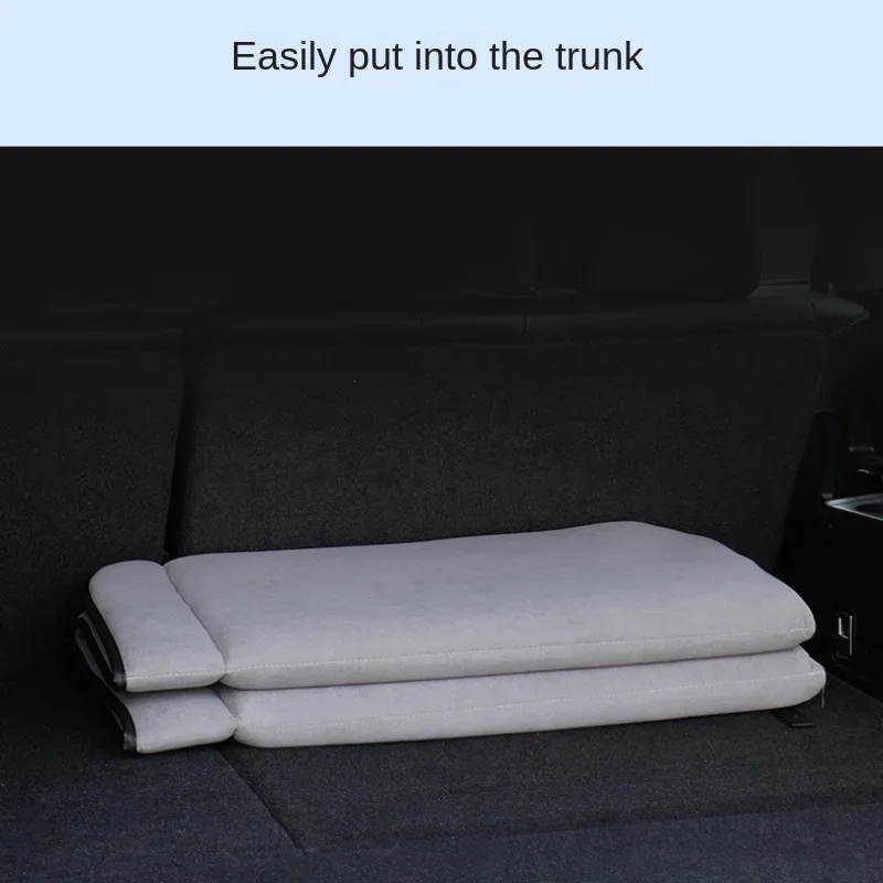 Car Folding Bed Portable Car Rear Mattress Rear Seat Bed Sleep Comfortable Mat Cushion Car SUV Simple Travel Bed Auto Mattress