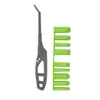 Glass Glue Angle Scraper Sealant Spreader Angle Scraper Tool Repair Tool Applicator Set for Bathroom Tub Kitchen Sink Shower 1