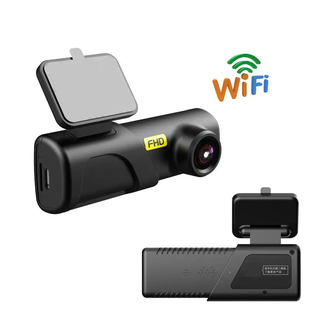 USB Full Car DVR Dash Cam Wifi Mobile Phone Interconnection Dash Camera 160  Degree Wide Angle Dash Cam Registrar Dashcam