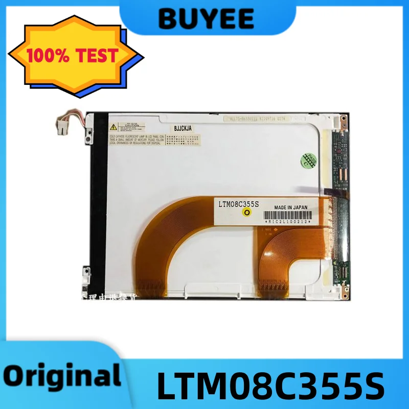 

LTM08C355S Оригинальный 3,5-дюймовый ЖК-дисплей промышленное оборудование для Toshiba LTM08C355S ЖК-экран панель 8,4 тестирование работает хорошо