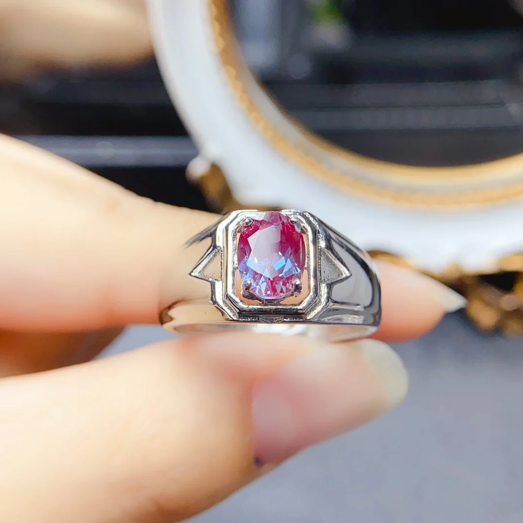 Engagement Ring Radiant Cut Simulated Cubic Zirconia 925