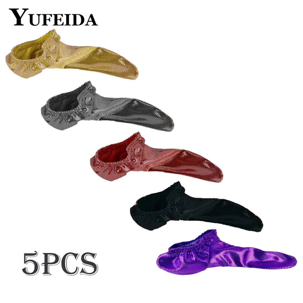YUFEIDA 5pcs/lot Penis Sheath Cover Men Solid Leather Elephant Nose C-String Lingerie Briefs Pouch Bag Tights Underwear Lingerie