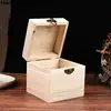 Retro Wooden Box Postcard Storage Organizer Box Retro Jewelry Box Desktop Handmade Wood Clamshell Storage Hand Decoration 1