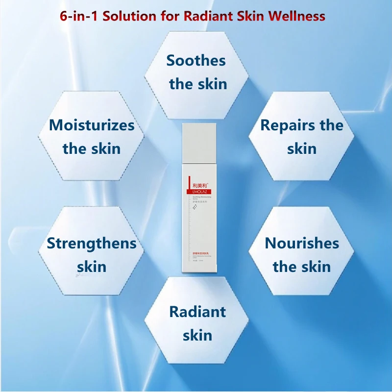 Lmolaz Calming Moisturizer for Sensitive Skin Dry Itchy Skin, Hydrating Face Cream to Soothe Redness & Strengthen Barrier