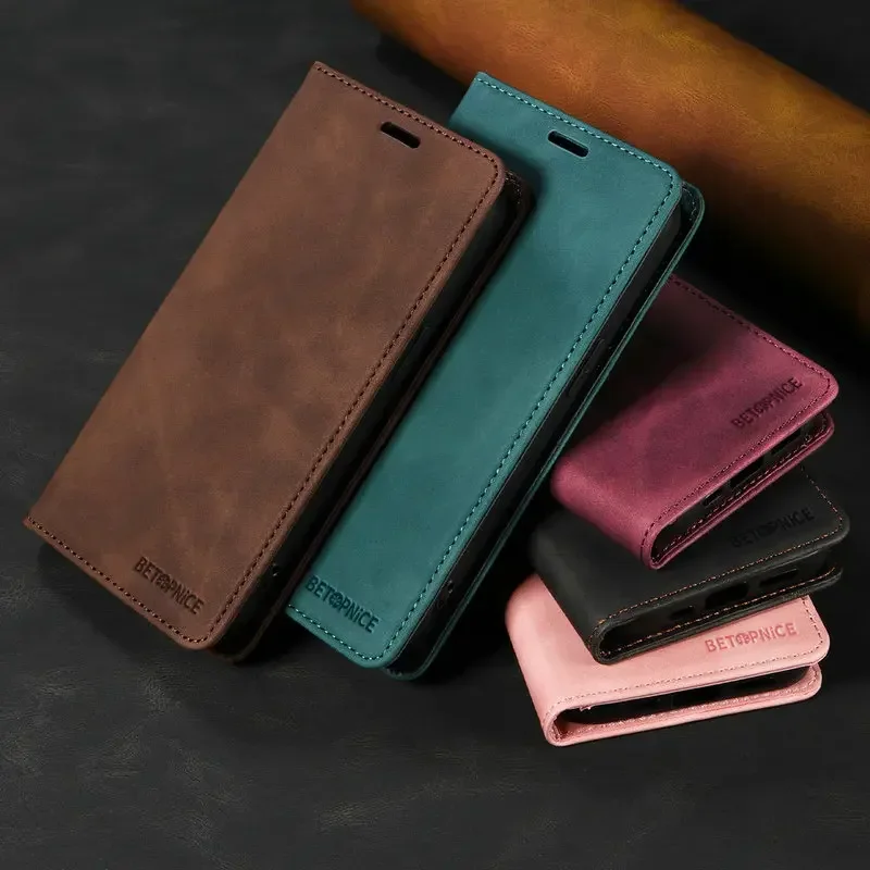 Power Luxury Leather RFID Wallet Case
