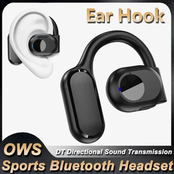 Fones de ouvido sem fio bluetooth com microfone condução óssea handsfree cancelamento ruído para condução audifonos 1