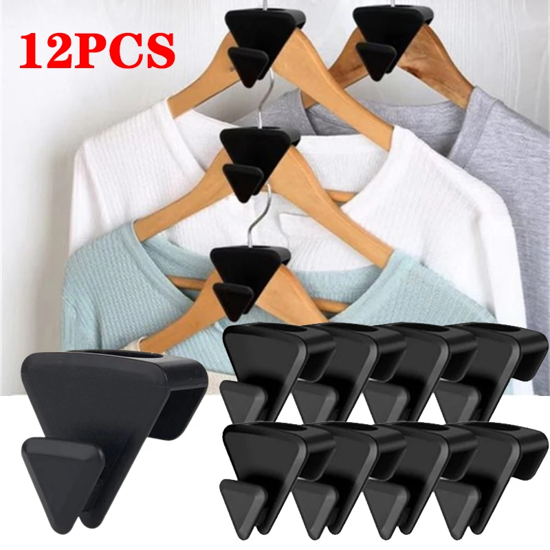 10 Pcs Mini Clothes Hanger Connector Hooks Cascading Plastic Wardrobe Coat  Extendable Hanger Holder Space Saving For Closet Home - AliExpress