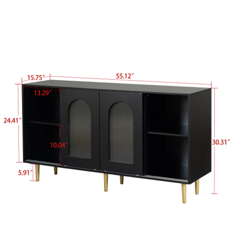 Dresser drawer cabinet,bar cabinet,lockers,sideboard,buffet sideboard,buffet service desk,StorageCabinet,Black