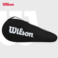 Wilson Tennis Racket Bag Cover Daily Lightweight Single Shoulder Sports Bag Portable Court Professional Racket Bag Durable 1