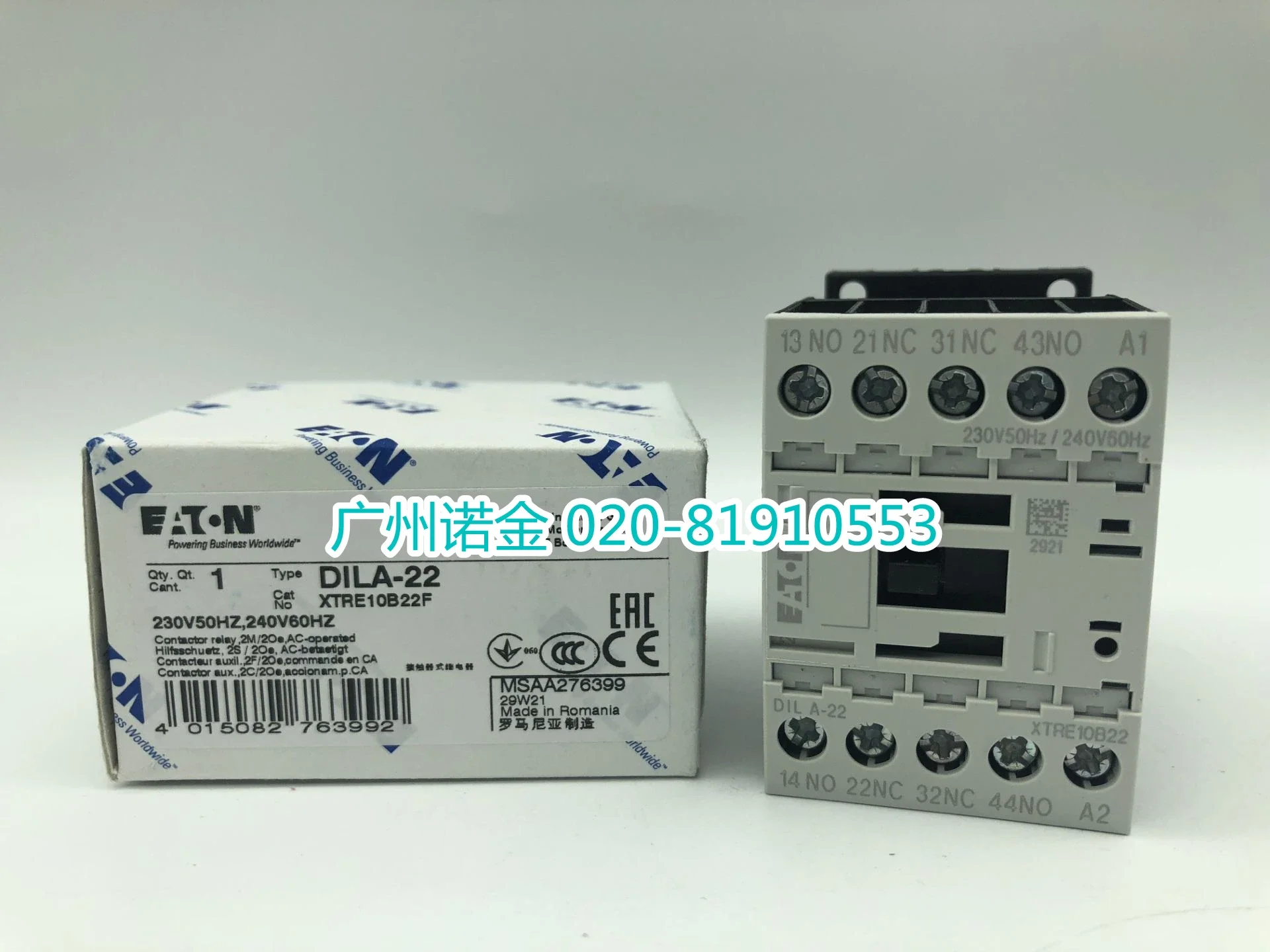 

DILA-22 XTRE10B22 230V new and original