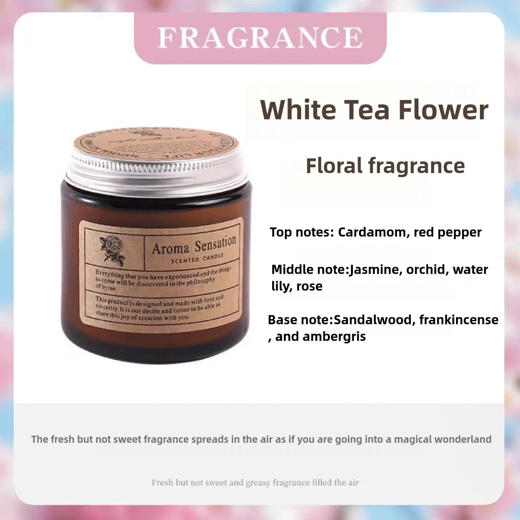 Luxury Aromatic Soy Candle Gift for Home and Wedding Decor