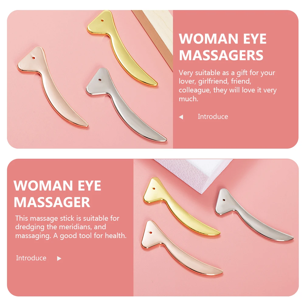 1Pcs Metal guasha Scraping Massage Tool for Soft Tissue, Physical Therapy Stuff Used for Back, Legs, Arms, Neck, Shoulder