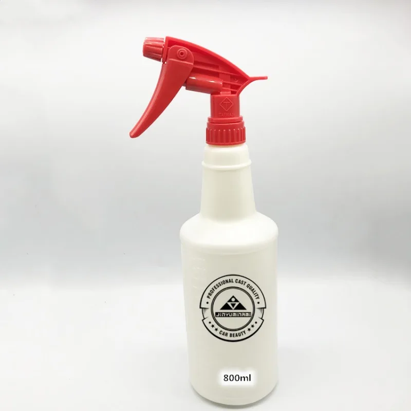 750ML fl oz Empty Plastic Spray Bottles, Reusable, for Cleaning Solutions, Water, Auto Detailing or Bathroom and Kitchen 4