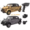 1:18 Scale 4WD Radio Control Command Vehicle Truck 2.4G LED Light Simulated Sound Smoke Crawler Off-Road Climbing RC Truck Car 6