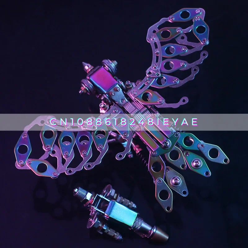 Mechanical Dangyuan Lingque 3d Three-dimensional Metal Assembly Model Bird Ornament Difficult Puzzle New Year's Gift Boys