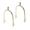 1Pair Zinc Alloy Horse Spurs Horse Riding Equestrian Training Spur for Riding Boots Outdoor Equestrian Sports Accessories 1