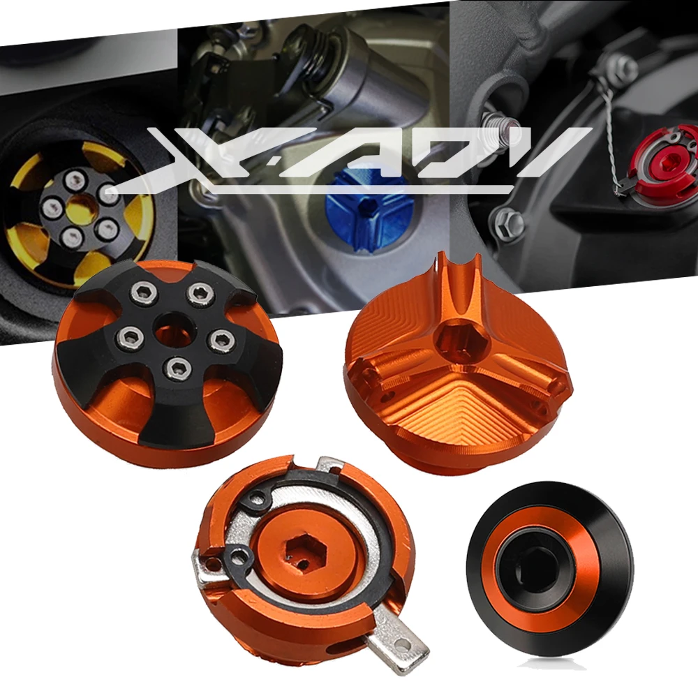 

For Honda XADV750 XADV X-ADV 750 2017 2018 2019 2020 2021 M19*2.5 Motorcycle Engine Oil Filter Cover Cap Frame Hole Cap Cover