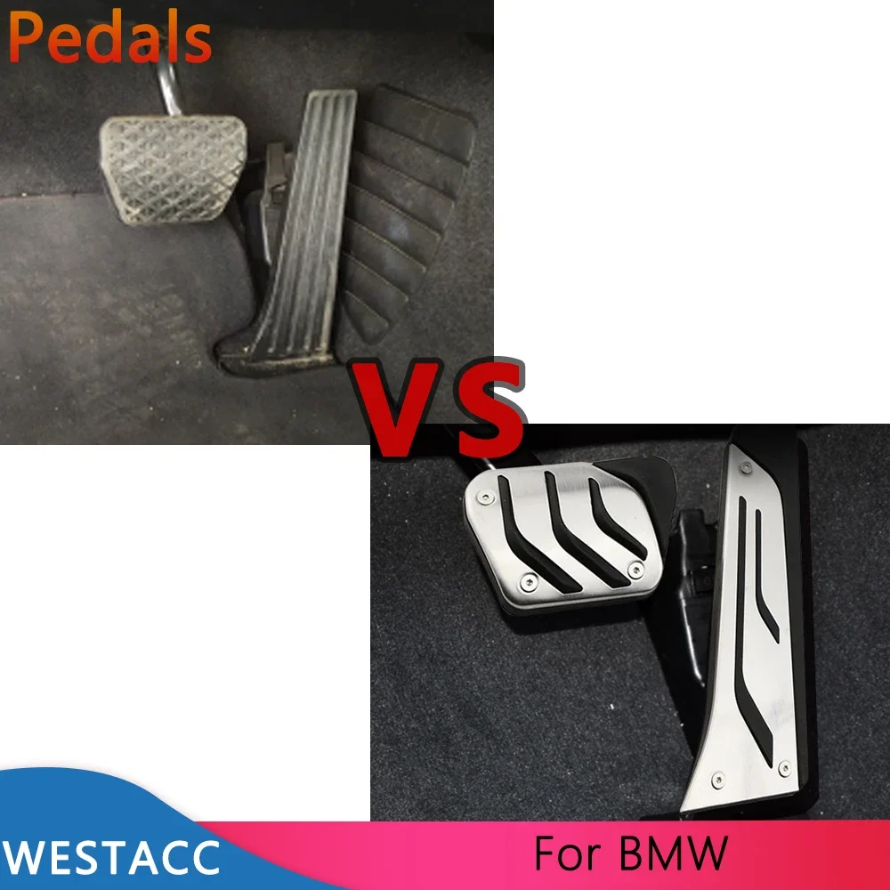 Car Pedals Pedal Cover for BMW 3 Serials E90 E91 F30 F31 F20 F21 F22 F23 F24 F32 F33 F34 F35 F36 F80 F82 E81 E82 E88 E92 E93 LHD car accessories,car pedals,pedal cover,stainless steel pedal cover