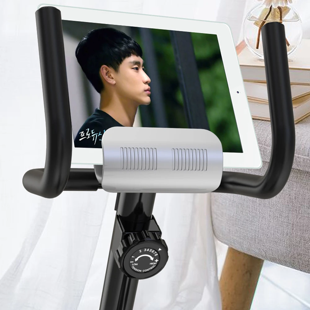 Unisex Indoor Home Fitness Equipment Multi-Function Horizontal Adjustable Magnetron Spinning Bicycle Steel Material All Genders