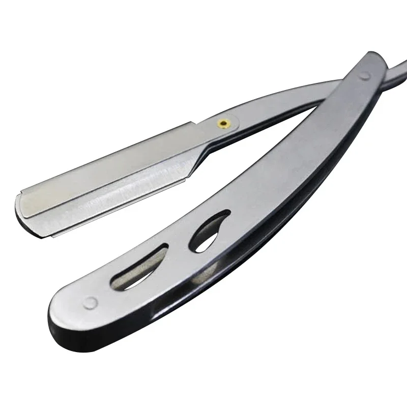 Men Straight Razor Edge Stainless Steel Sharp Barber Razor Professional Manual Shaver Shaving Safety Beard Cutter Shaving Tools