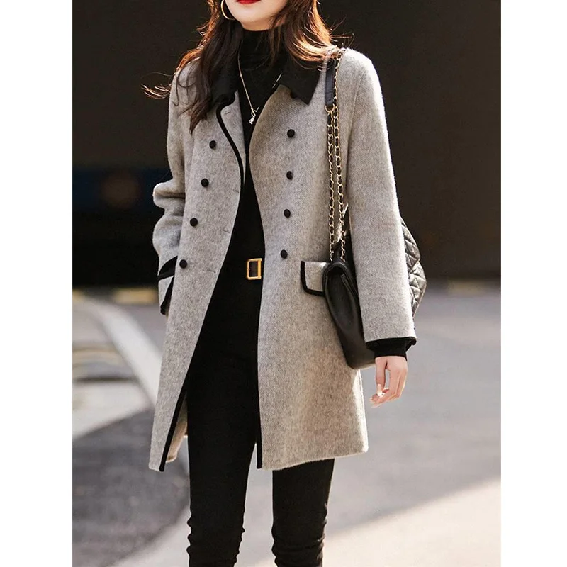 winter coats for women fashion style ladies winter coats and jackets Mainland China Polyester long Solid Button Casual WOMEN