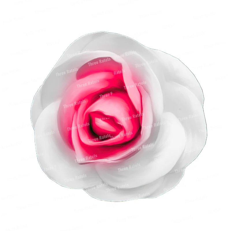 Description Picture 5 of itemThree Ratels QCF186 Color rose bouquet PVC waterproof toilet decal household appliances concealer self-adhesive wall sticker