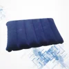 Inflatable Travel Neck Pillow Outdoor PVC Flocking Pillows Mattress Blue Inflation Cushion 6