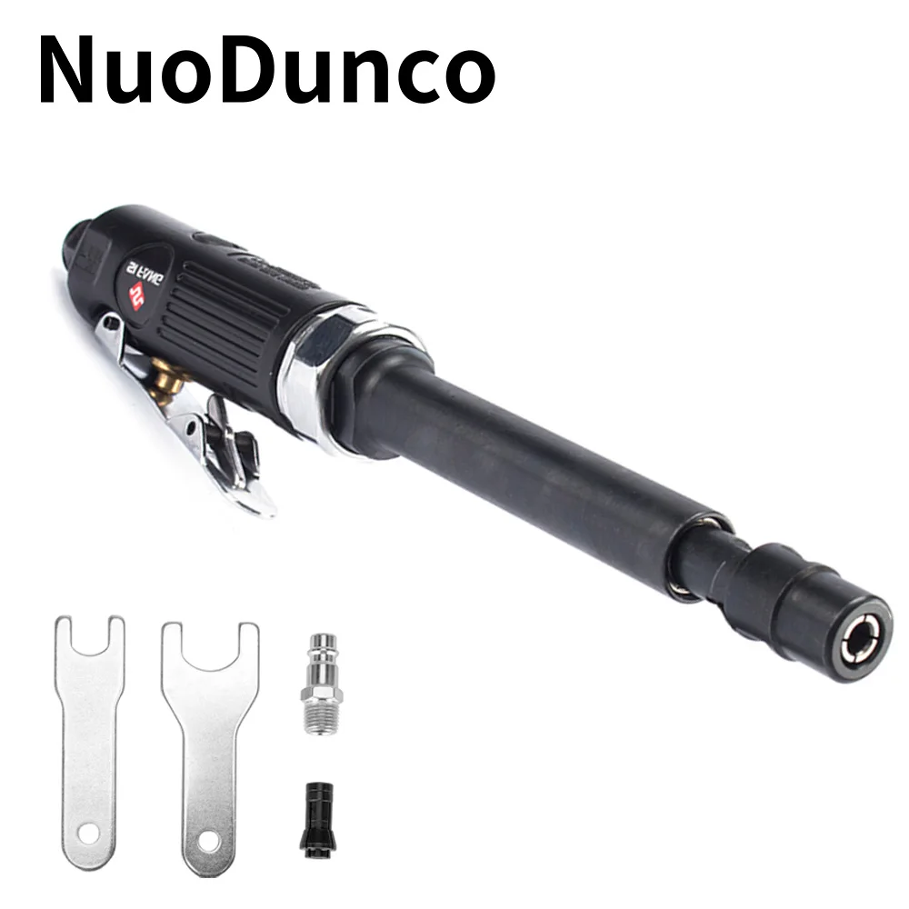 Air Die Grinder Extended Engraving Machine High Speed Polishing Machine Metal Stone Glass Grinding Pneumatic Tool Collet