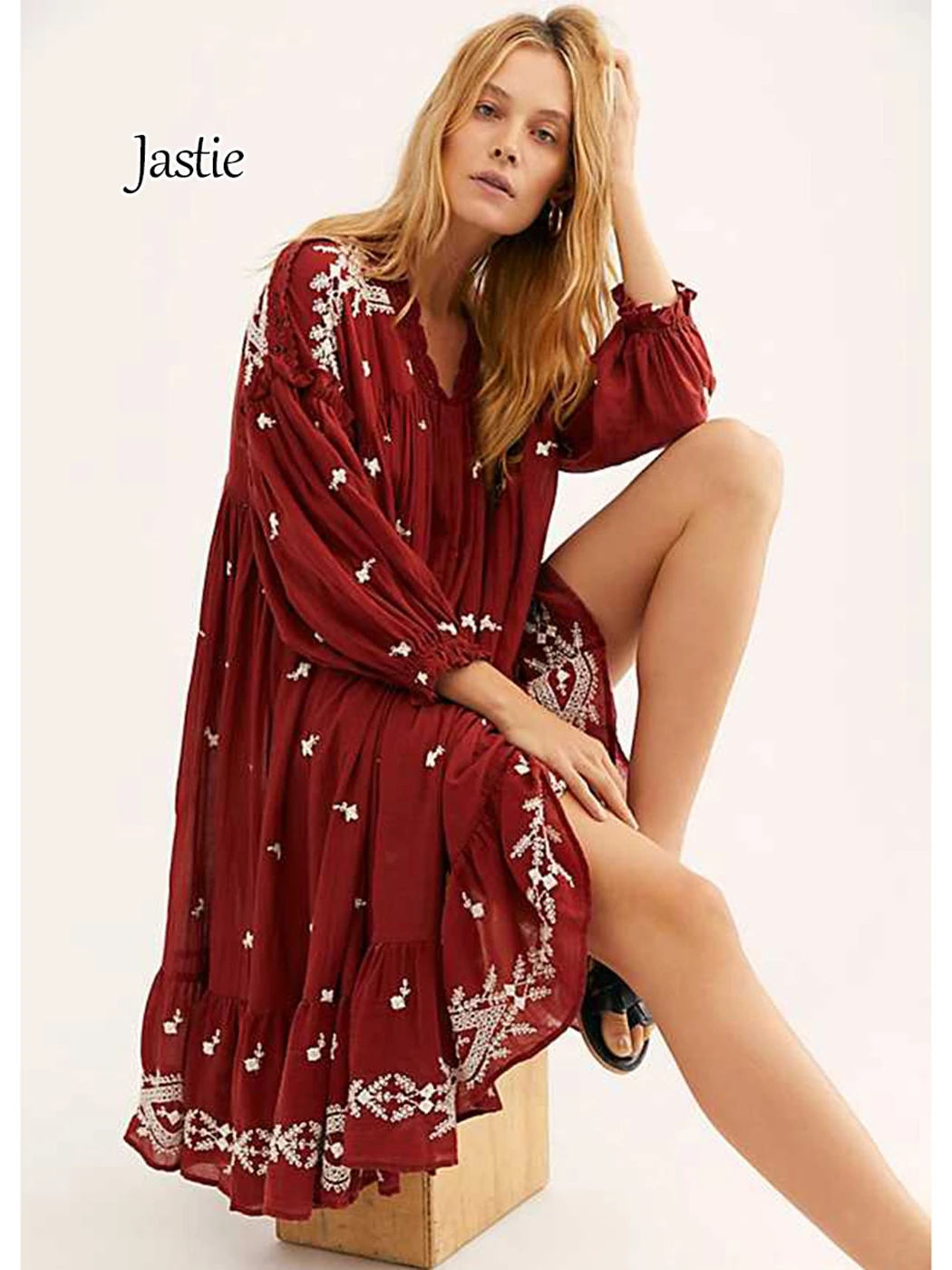 chinese dress ladies Stunning Love Floral Lace Babydoll Mini Dress