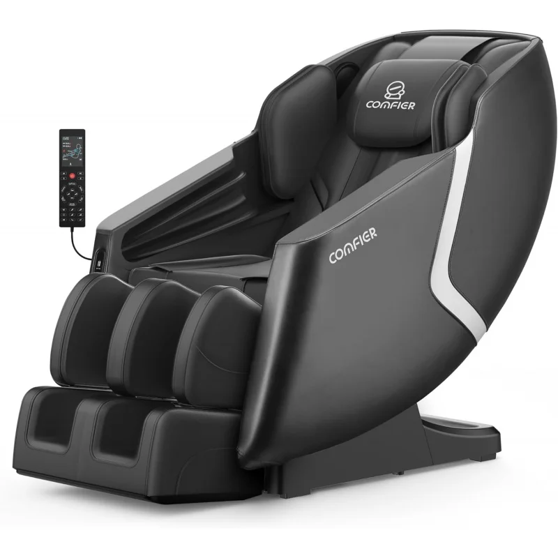 

COMFIER Full Body Massage Chair,Massage Recliner Chair, Zero Gravity,Shiatsu Deep Kneading, 6 Auto Program,Air Compression,Heat,