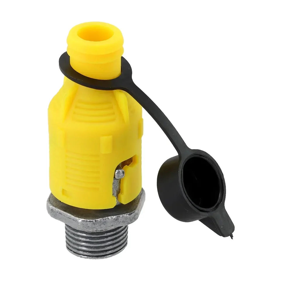 Ölablassventil Mit Schlauch 125-508 – Für MTD, Cub Cadet, Husqvarna Rasenmäher (3/8"-18 NPTF)